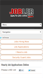 Mobile Screenshot of jobler.com