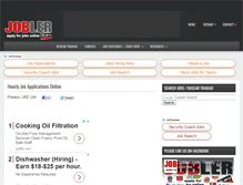 Tablet Screenshot of jobler.com